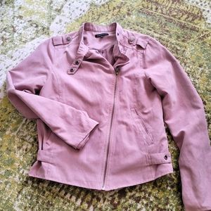 💋Blush pink MOTO style jacket💋!! NWOT!!